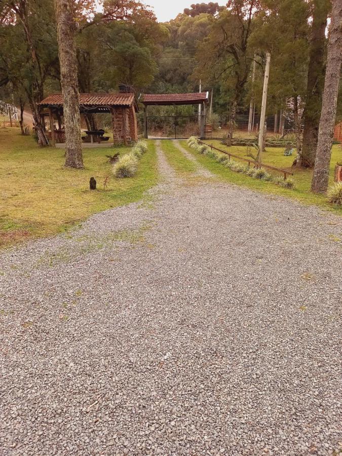 Sitio Cabanas Da Lu Canela Exterior foto
